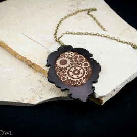 Steampunk Kette Zahnrad