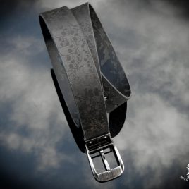 WECHSELGÜRTEL 2-seitig nutzbar 2 Motive Gürtel Gürtelriemen Fledermaus Spinne Totenkopf Rabe div. Ausführungen oder Wunsch