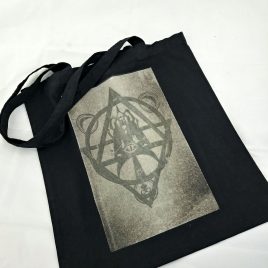 Beutel oder Turnbeutel Lavendeldruck Witch circle