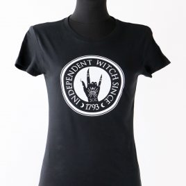 Damenshirt schwarz Girlie Shirt Independent Witch