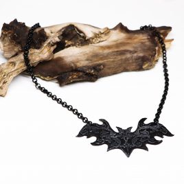 Halskette Kette Ornament Fledermaus