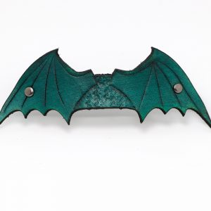 Halloween Fledermaus-Haarspangen – Metall, Schwarz, 10x8 Cm, Punk-Style, Für Partys & Täglichen Gebrauch