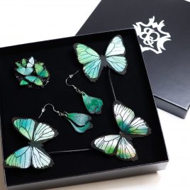 Schmuck Geschenkset Schmetterling – verschiedene Farben